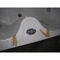 CE ISO9001 Baignoire d&#39;hydromassage ABS 2 coussins (CL-338)